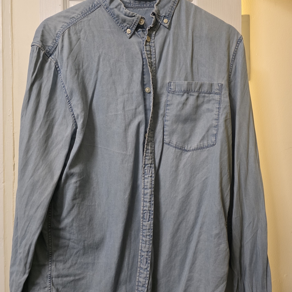 H&M Denim Style Long Sleeve Shirt